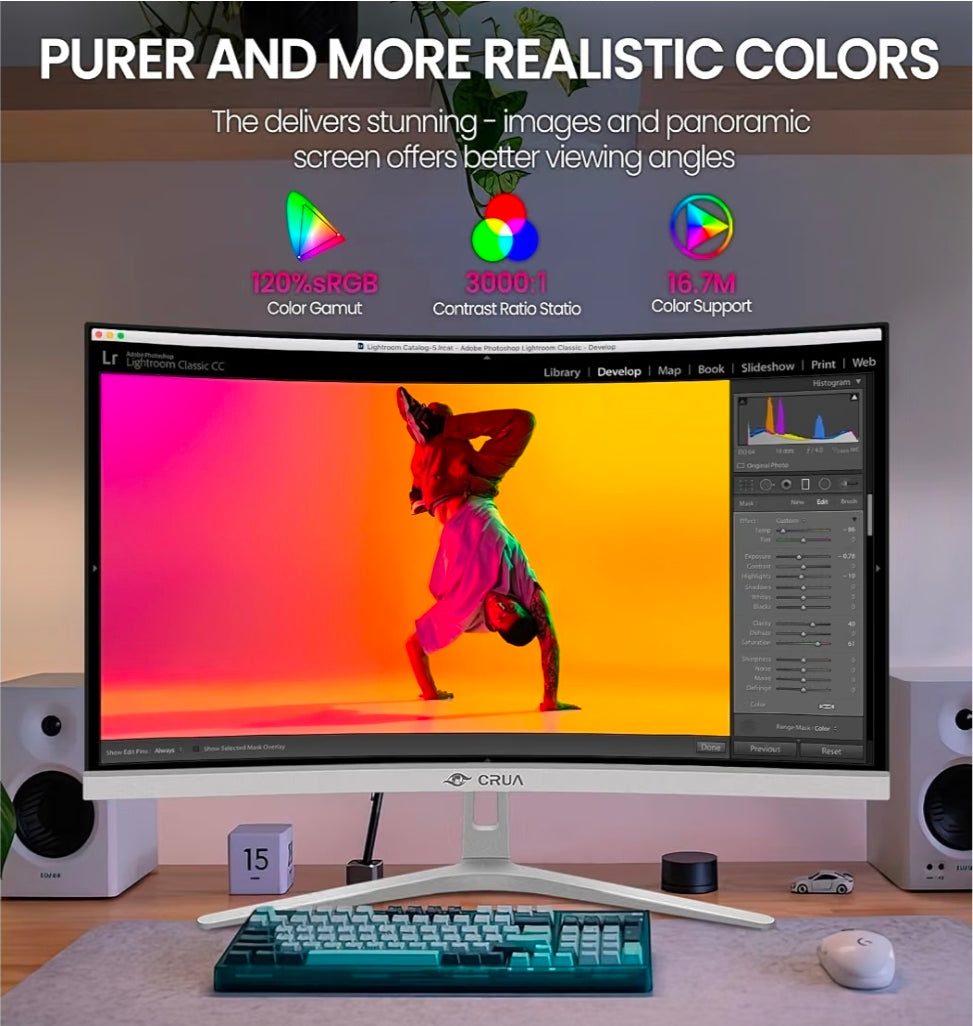 Monitor curved